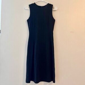 Banana Republic Black Sheath Dress Sz 0